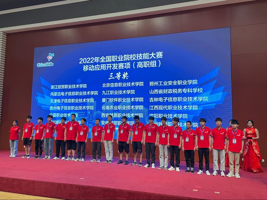 获得该赛项“三等奖”